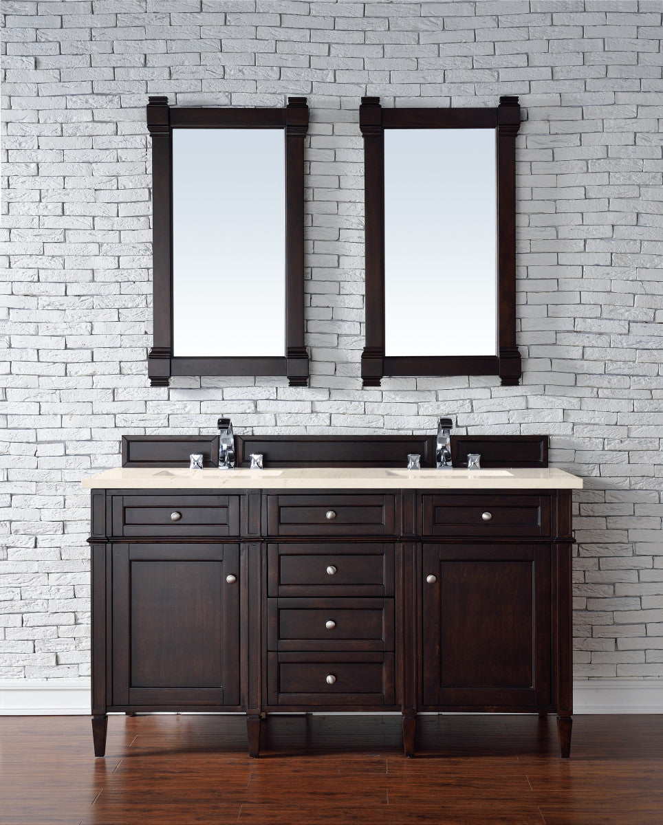 Brittany 60" Double Vanity Cabinet