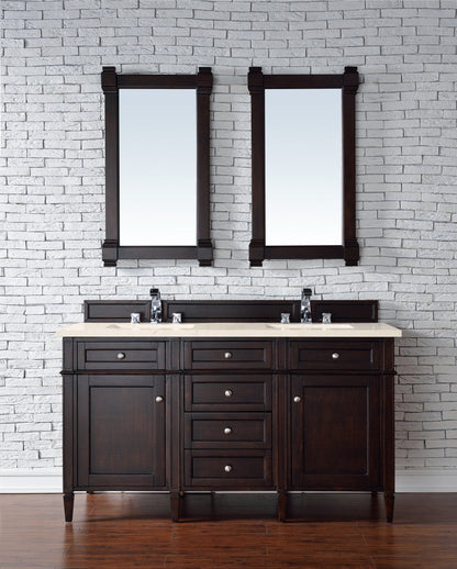 Brittany 60" Double Vanity Cabinet