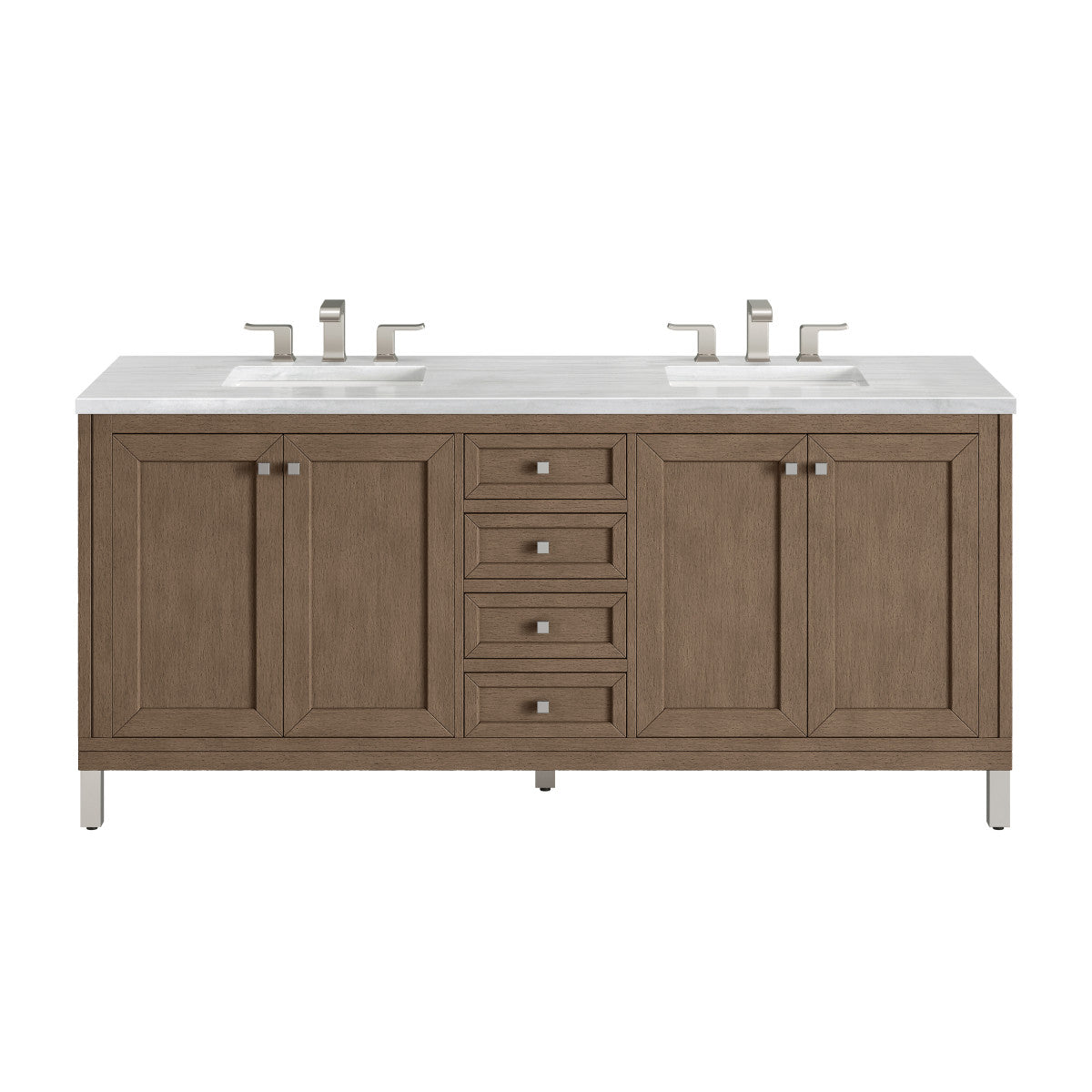 Chicago 72" Double Vanity Cabinet