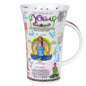 World Of Yoga Body Fine Bone China Mug Glencoe Style