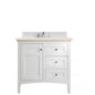 Palisades 36" Single Vanity Cabinet, Bright White