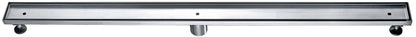 ALFI brand ABLD47A ABLD47A 47" Stainless Steel Linear Shower Drain with No Cover