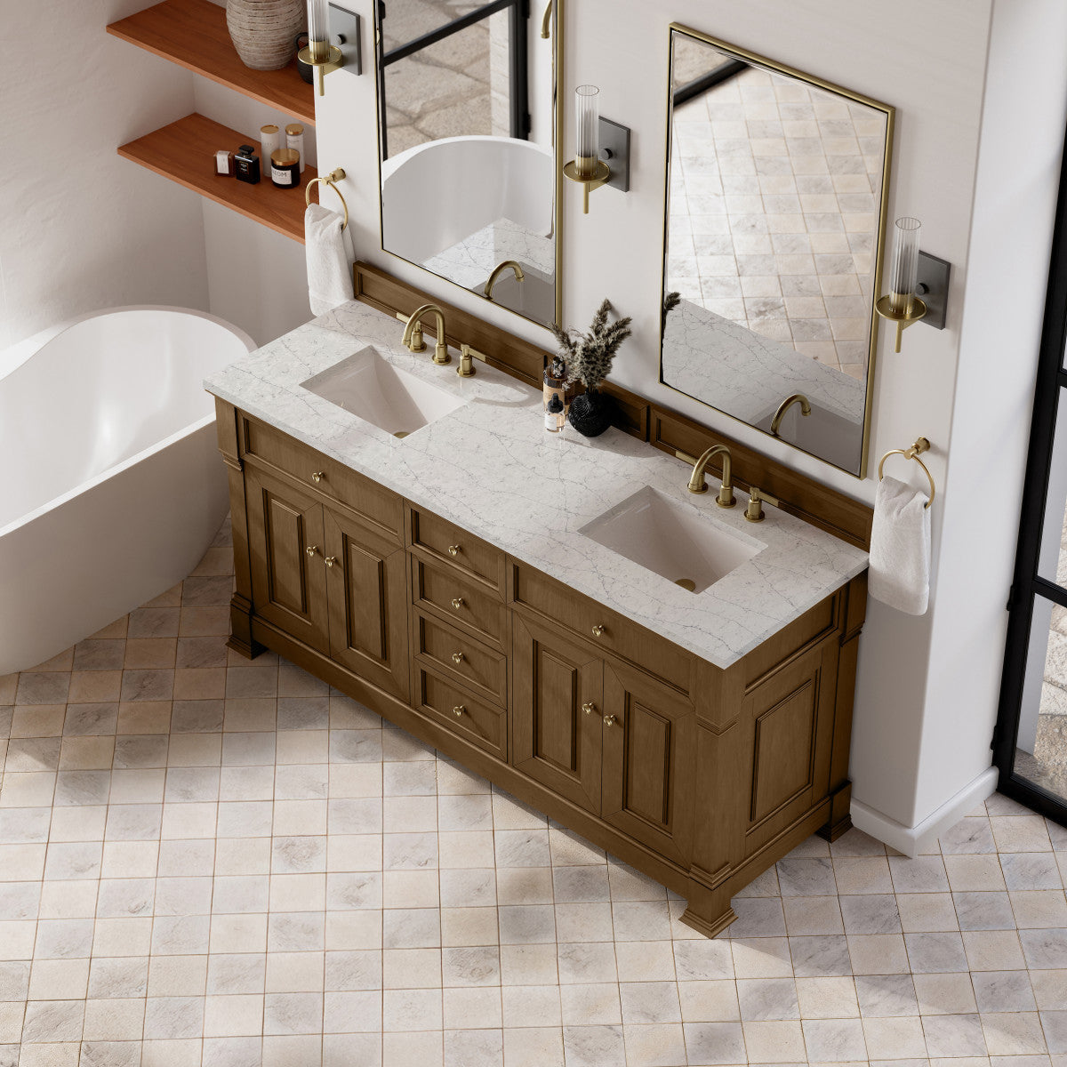 Brookfield 72" Double Vanity