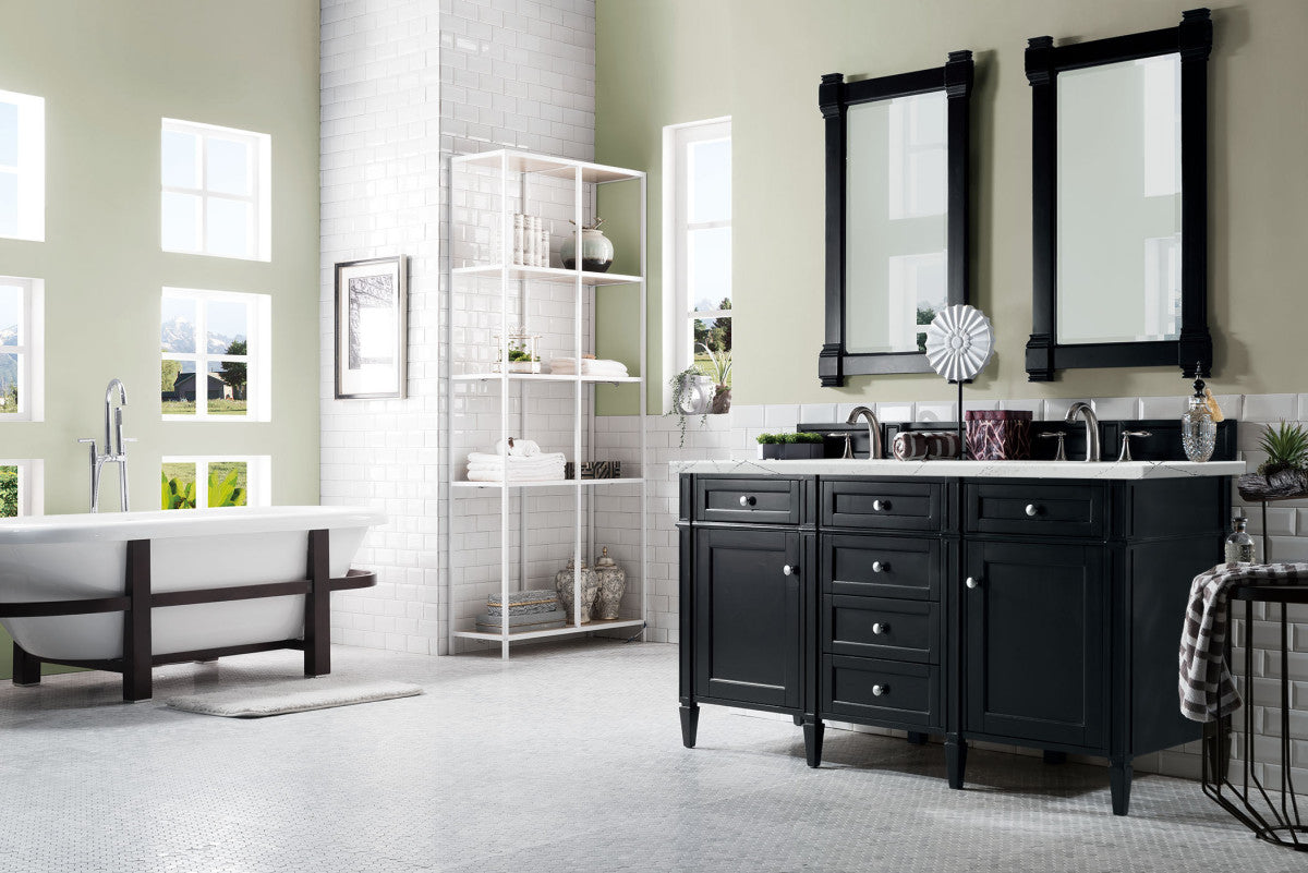 Brittany 60" Double Vanity Cabinet