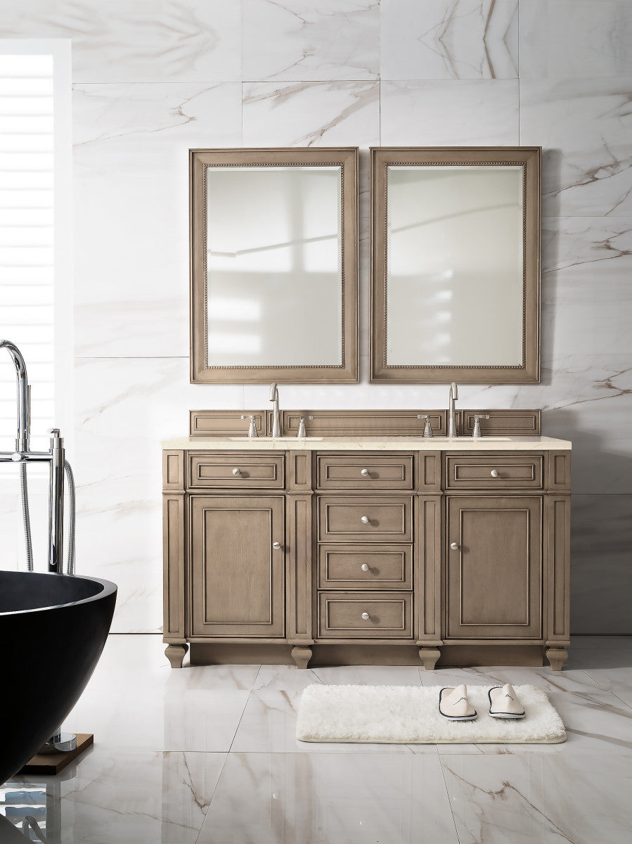 Bristol 60" Double Vanity Cabinet