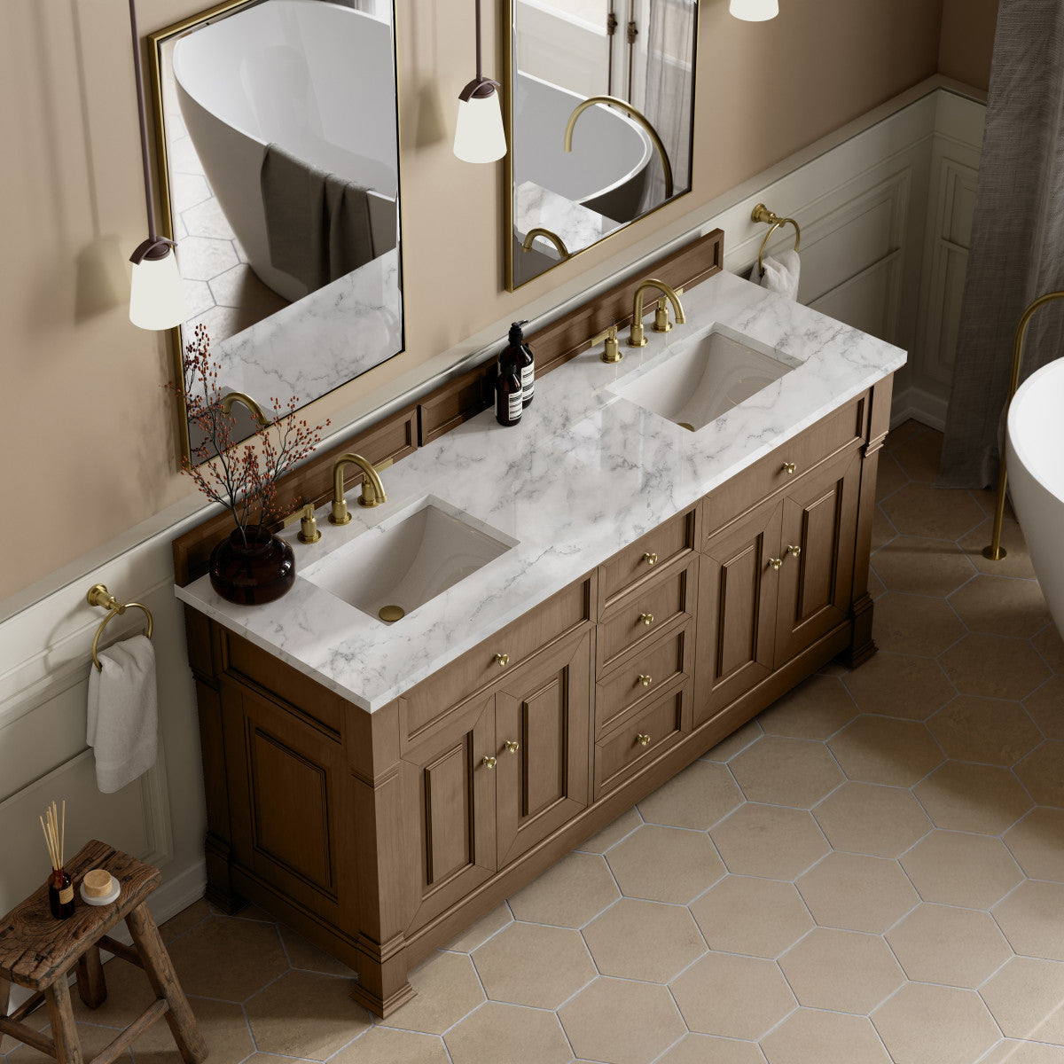 Brookfield 72" Double Vanity