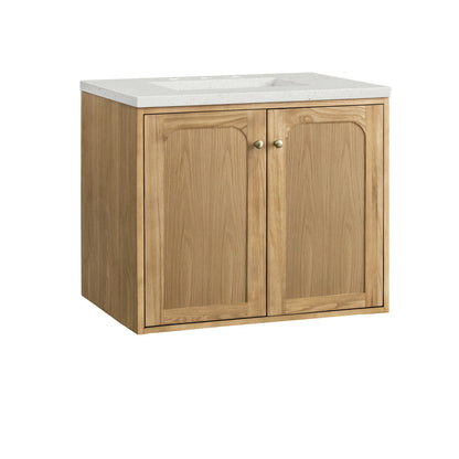 Laurent 30" Single Vanity Cabinet, Light Natural Oak