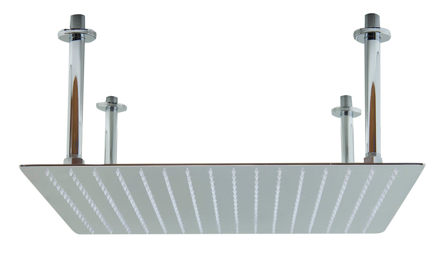 ALFI brand RAIN20S 20" Square Ultra-Thin Rain Shower Head