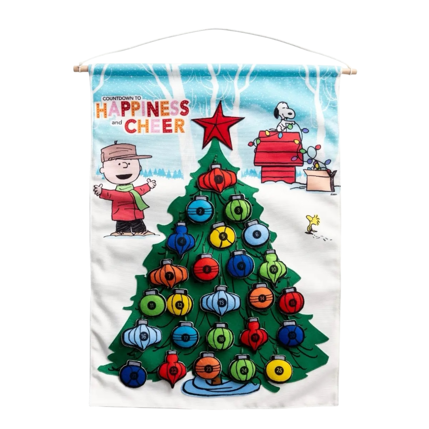 Peanuts Happiness and Cheer - Christmas Countdown | Kitchen + Metal