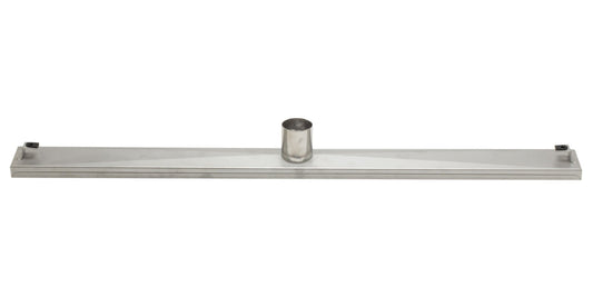 ALFI brand  ABLD36B-BSS 36" Modern Brushed Stainless Steel Linear Shower Drain with Solid Cover
