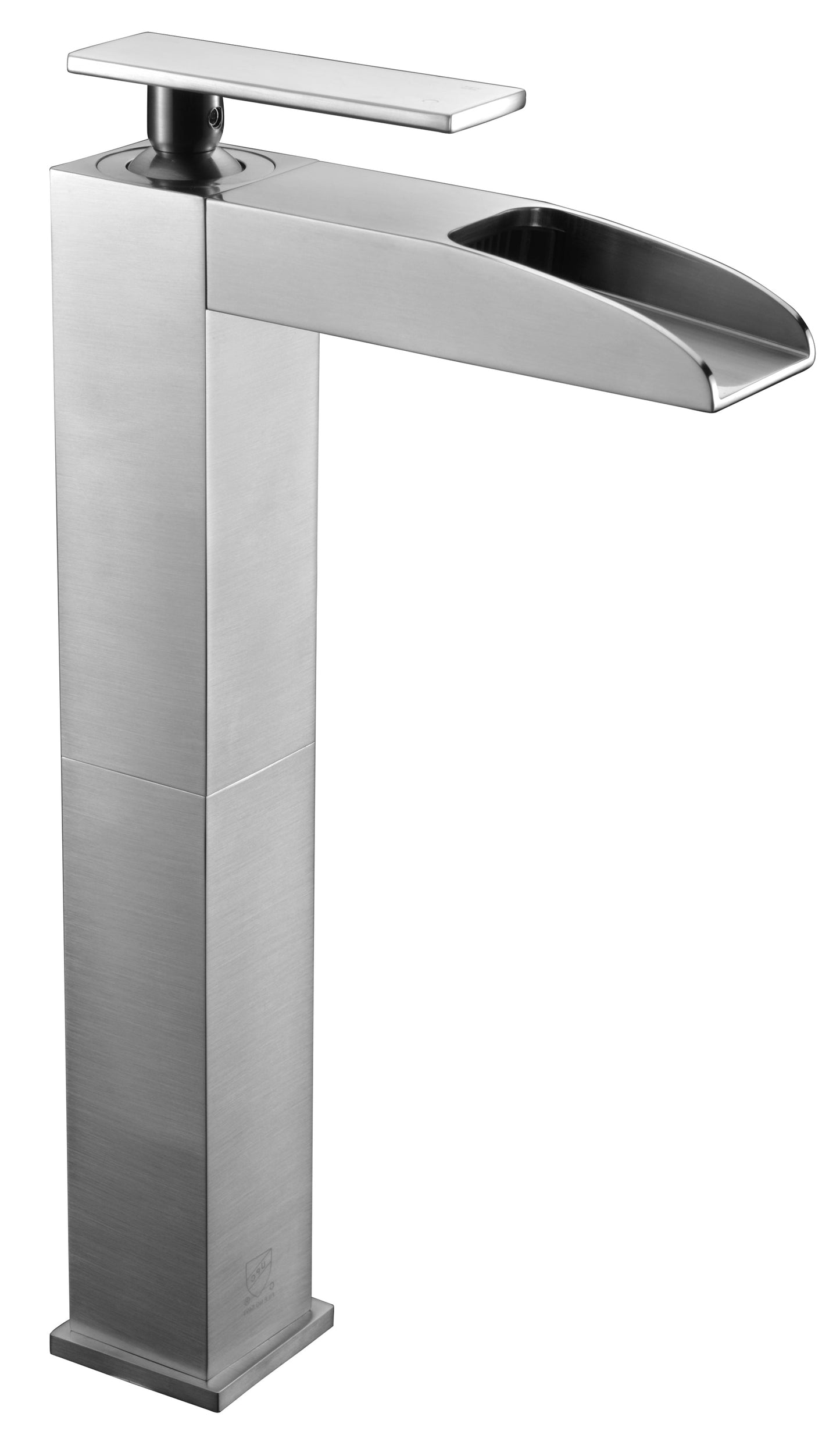 ALFI brand AB1597 Single Hole Tall Waterfall Bathroom Faucet