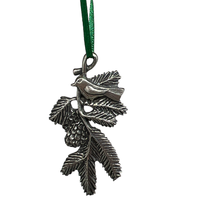 Bird On A Bough Ornament