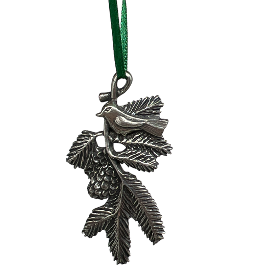 Bird On A Bough Ornament