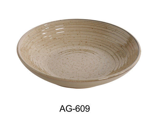 Yanco AG-609 Agate Salad/Pasta Bowl | Kitchen + Metal