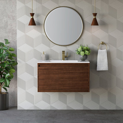 Mantova 35.4" Single Vanity Cabinet