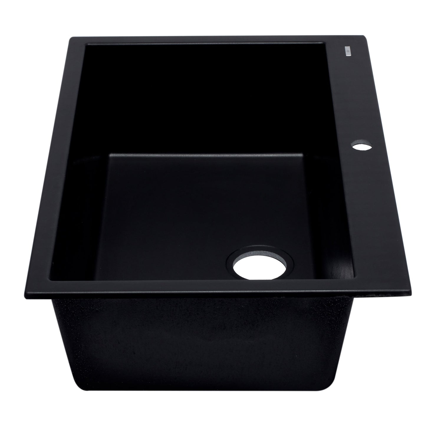 ALFI brand AB3322DI 33" Single Bowl Drop In Granite Composite Kitchen Sink