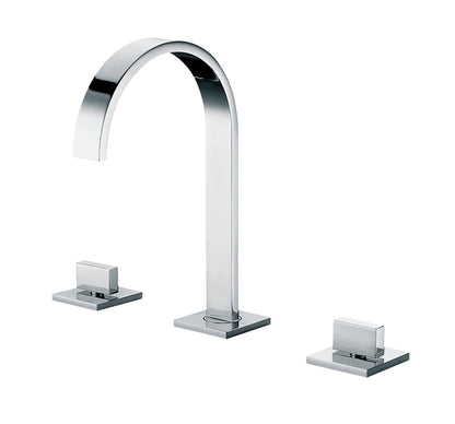 ALFI brand AB1336 Gooseneck Widespread Bathroom Faucet