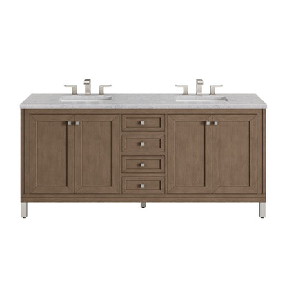 Chicago 72" Double Vanity Cabinet