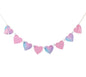 OMBRE PINK HEART GARLAND