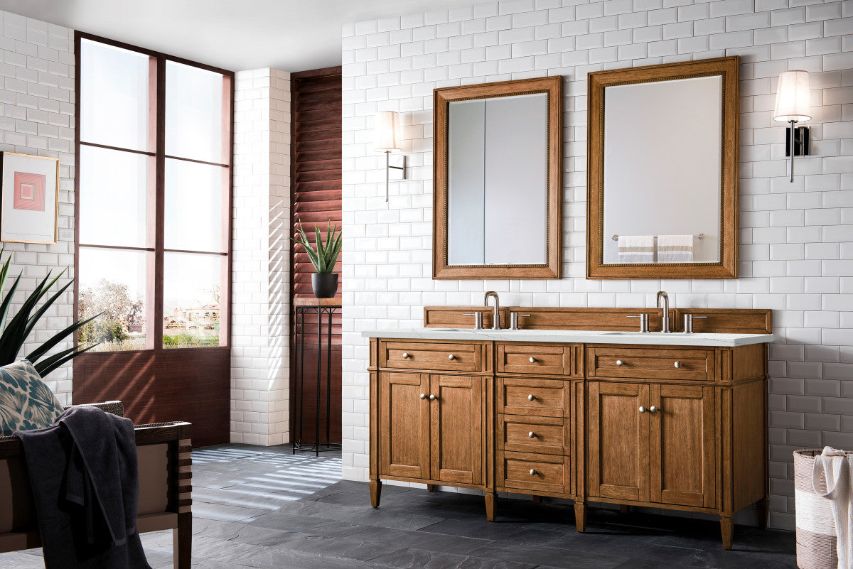 Brittany 72" Double Vanity Cabinet