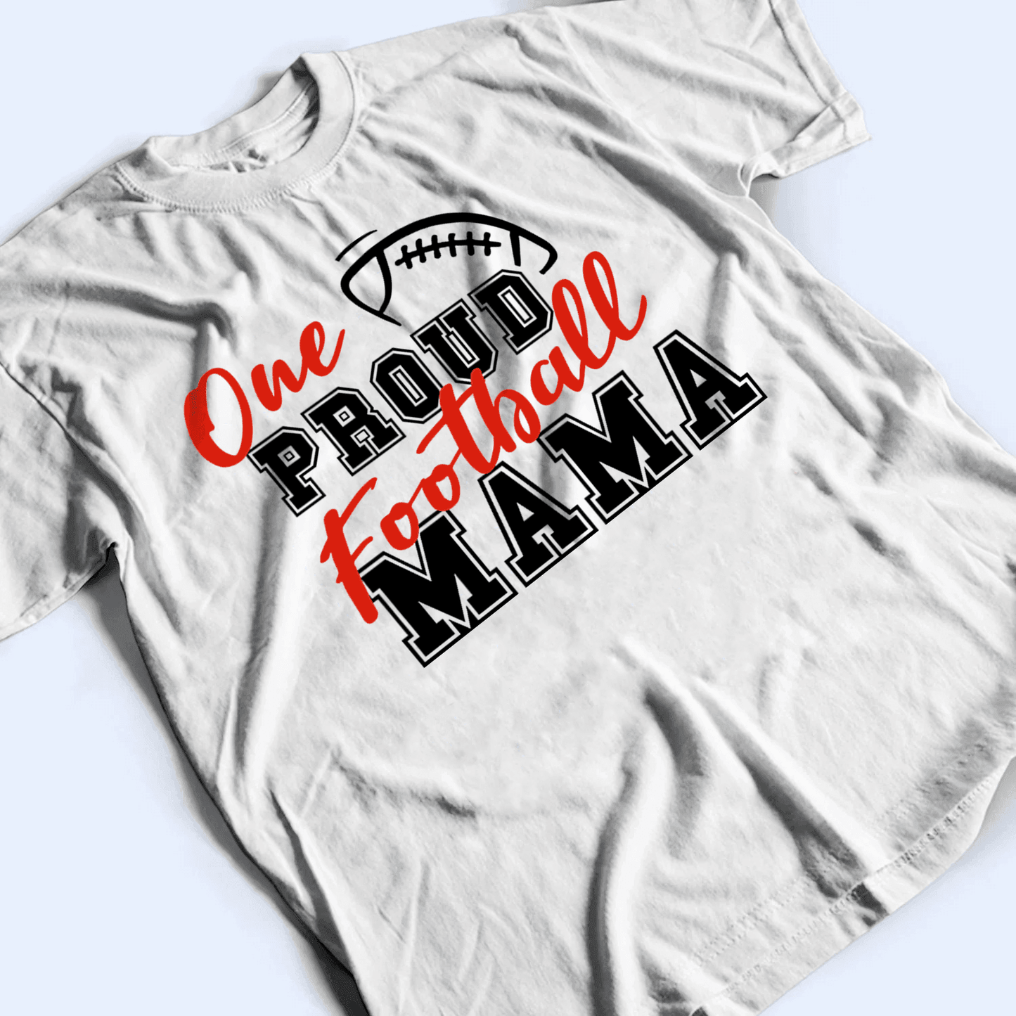 One Proud Sport Grandma - Personalized Custom T Shirt - Birthday, Loving, Funny Gift for Grandma/Nana/Mimi, Mom, Wife, Grandparent