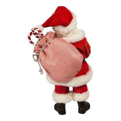 Fabriche Santa With Candy Cane Tray