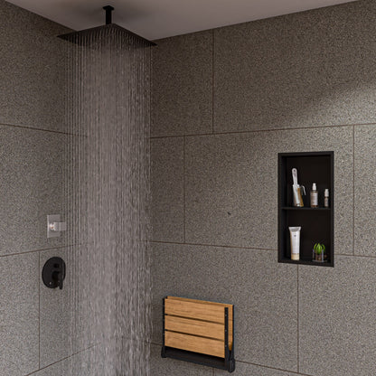 ALFI brand ABSA6S 6" Square Ceiling Shower Arm