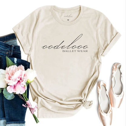 oodelooo Ballet Wear Logo T-Shirt