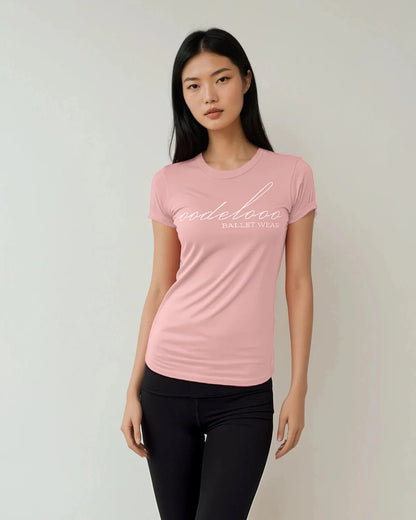 oodelooo Ballet Wear Logo T-Shirt
