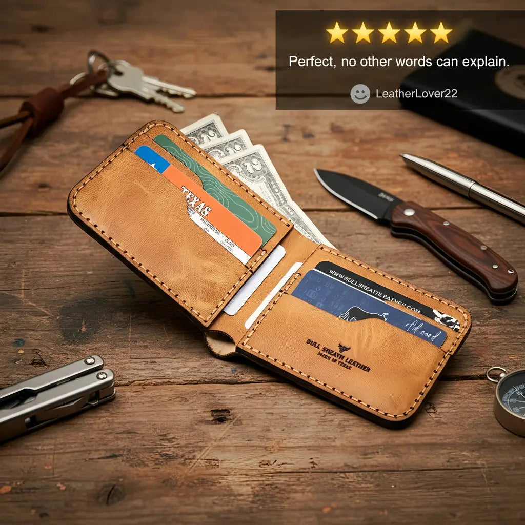 Rio Grande Bifold Wallet - Saddle Tan