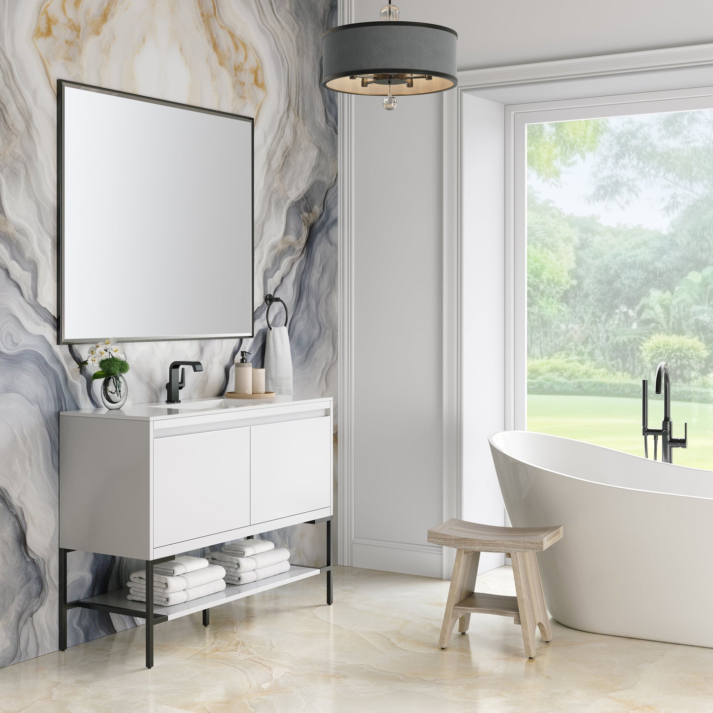 Mantova 47.3" Single Vanity Cabinet