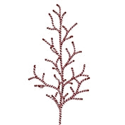 Chenille Candy Manzanita Branch 30" - Red/Lt. Pink