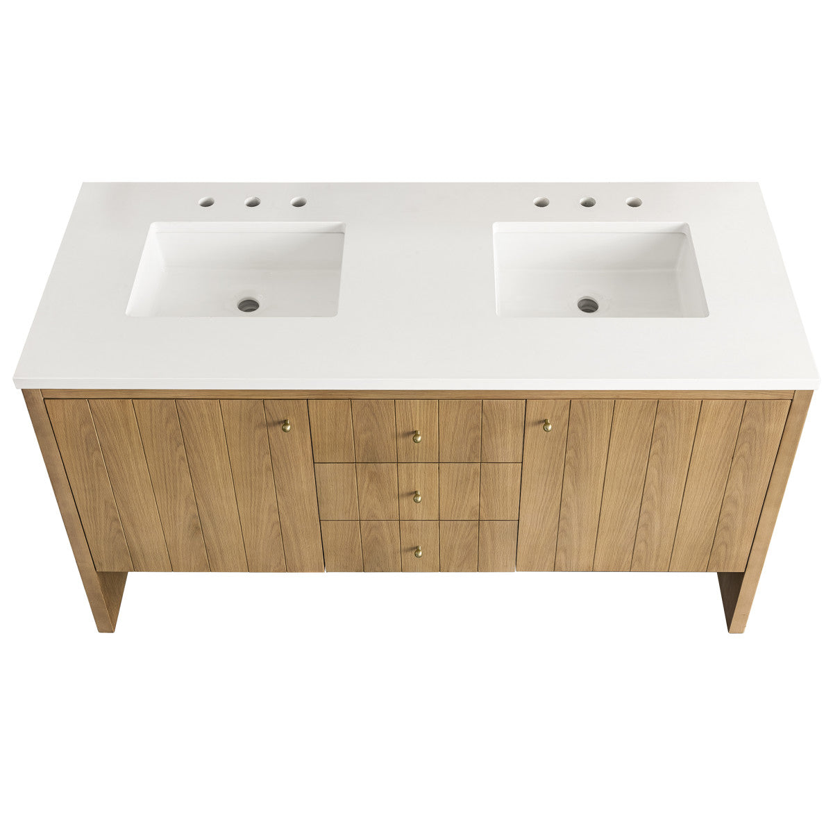 Hudson 60" Double Vanity Cabinet