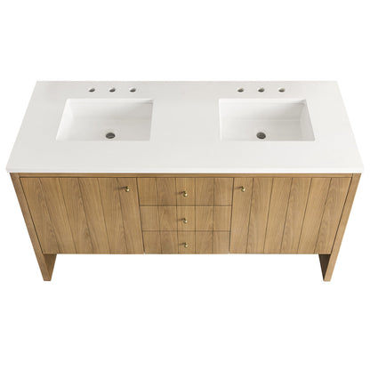 Hudson 60" Double Vanity Cabinet