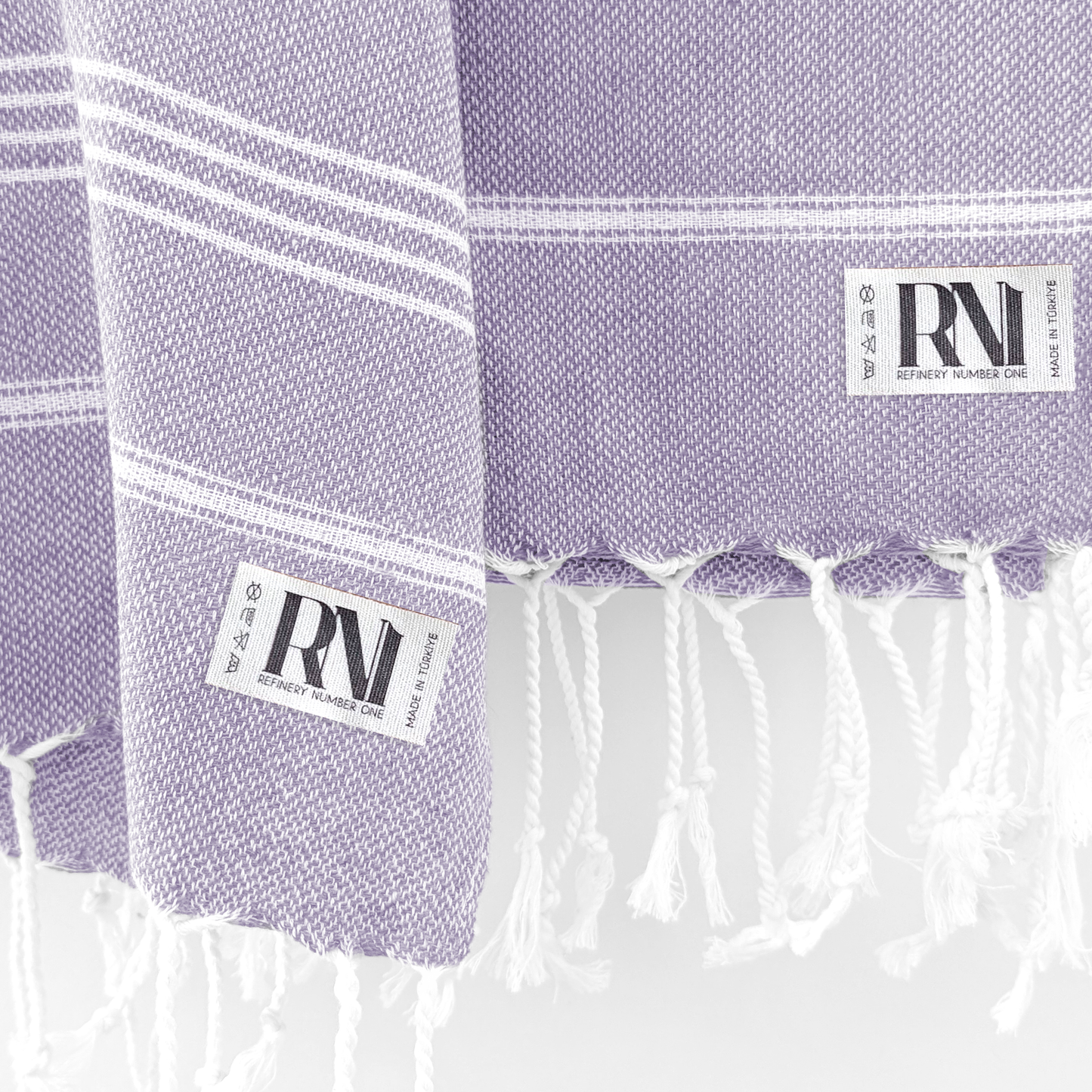 Istanbul Classic Turkish Hand Towel Set of 2 for Kitchen, Bath, Beach, Gym, and Yoga 17"x30"