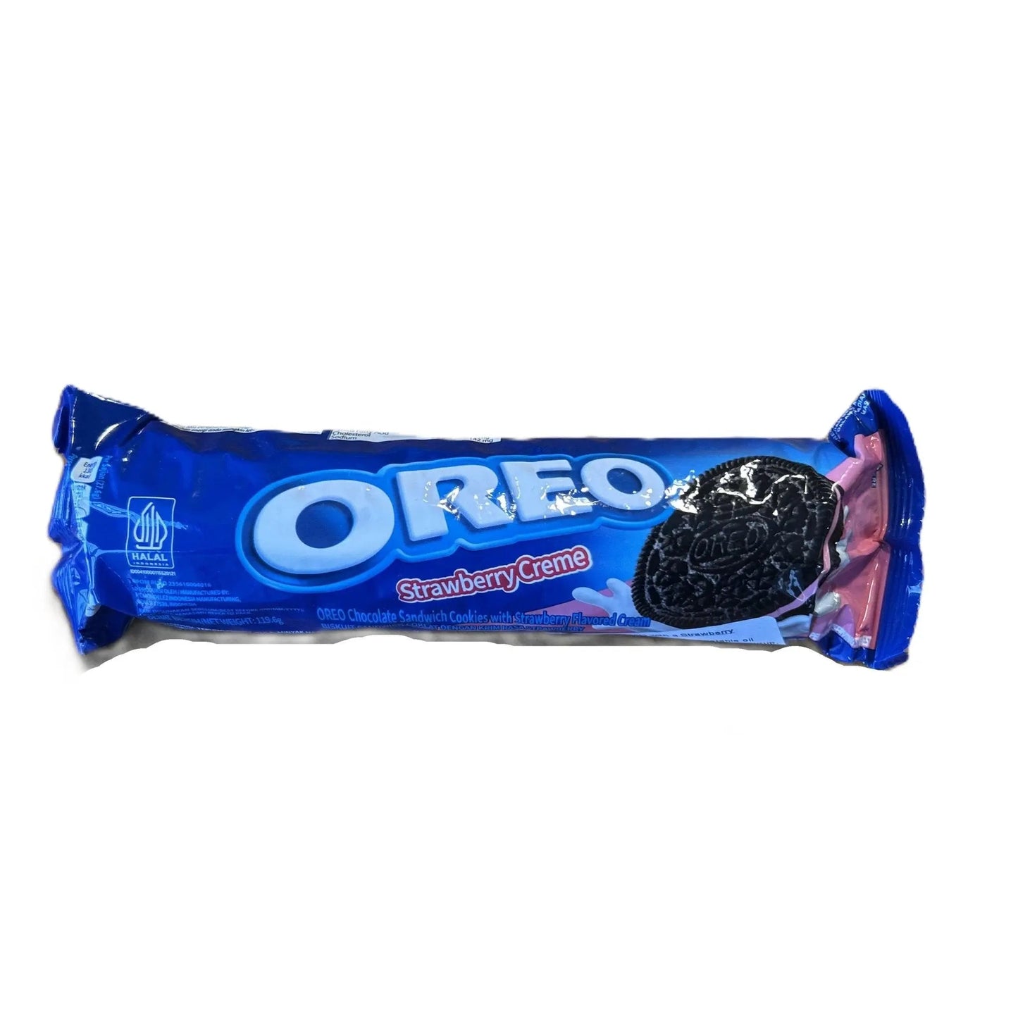 Oreo Strawberry Creme – Chocolate Sandwich Cookies 119.6g Pack (Indonesia)
