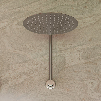 ALFI brand AB12GRW 12" Round Raised Wall Mounted Shower Arm