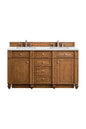Bristol 60" Double Vanity Cabinet
