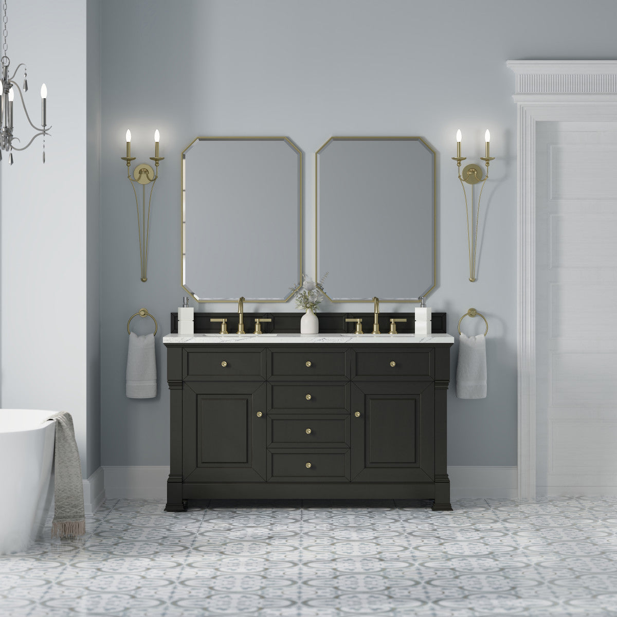 Brookfield 60" Double Vanity