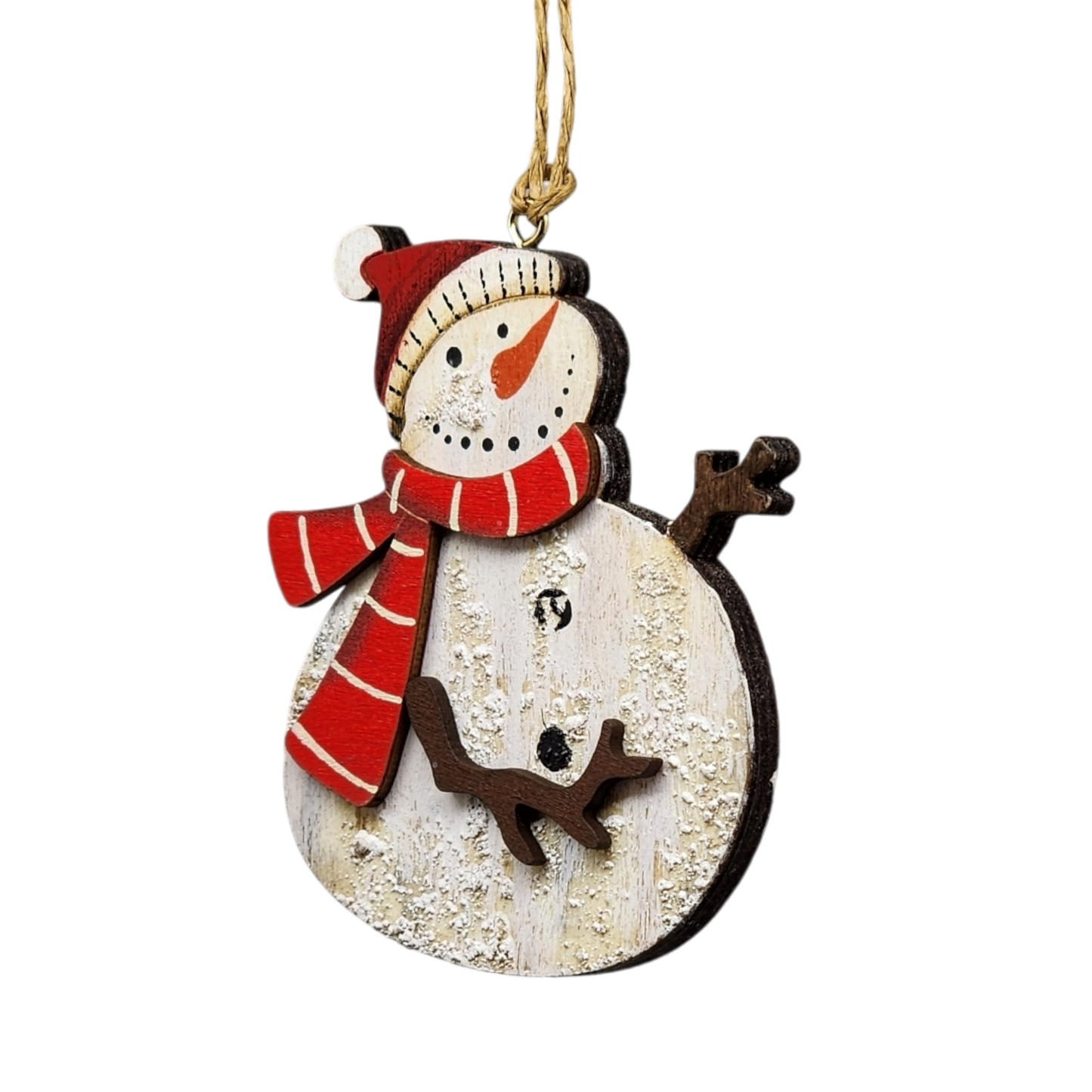 Rustic Wood Ornament -