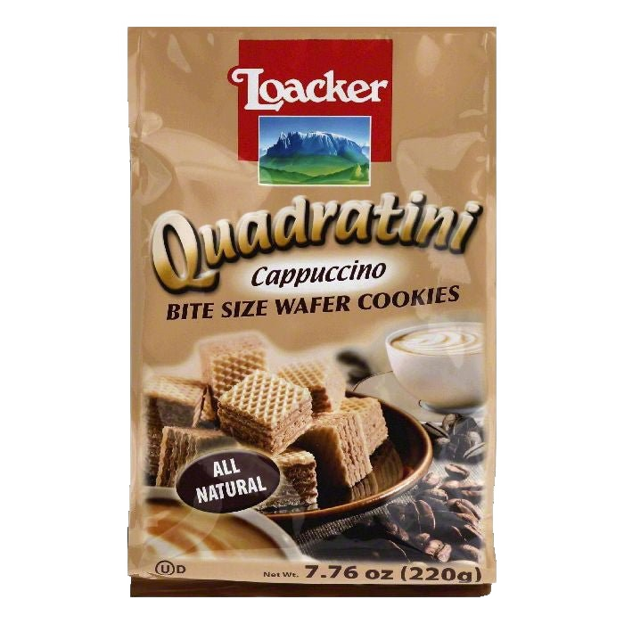 Cappuccino Cream Wafer Cookies - Pack of 8 Delicious Treats for Coffee Lovers and Snacking