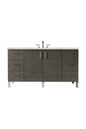 Metropolitan 60" Single Vanity Cabinet
