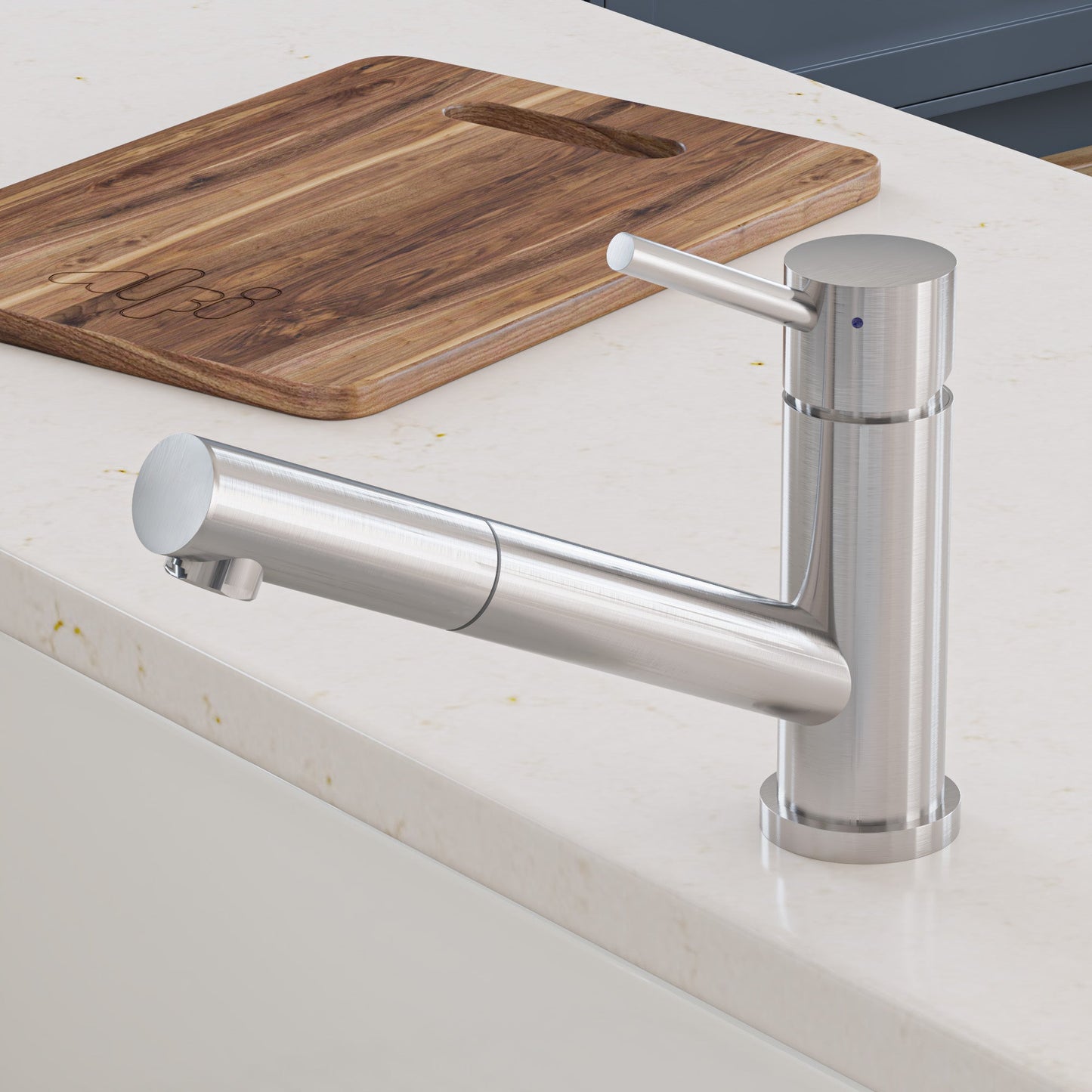 ALFI brand AB2025 Pull Out Single Hole Kitchen Faucet