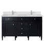 Brittany 60" Double Vanity Cabinet