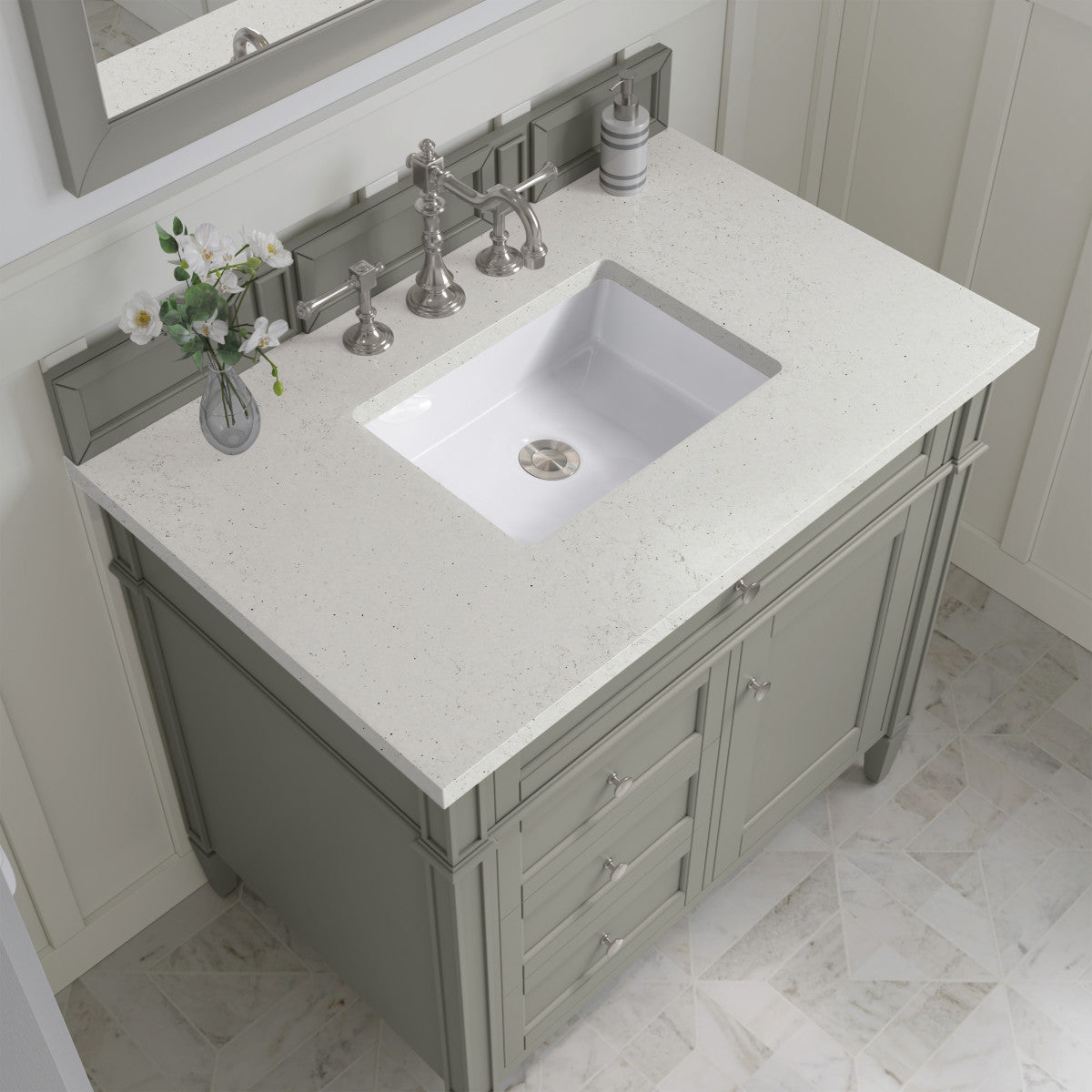 Brittany 36" Single Vanity Cabinet