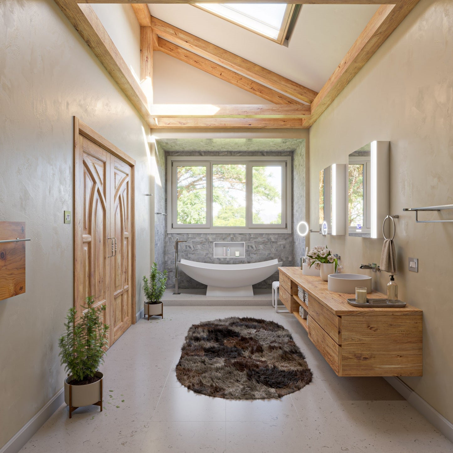 ALFI brand ABNC2412 24 x 12  Horizontal Single Shelf Bath Shower Niche