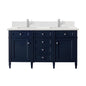 Brittany 60" Double Vanity Cabinet