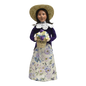 Woman with Flower Basket Caroler