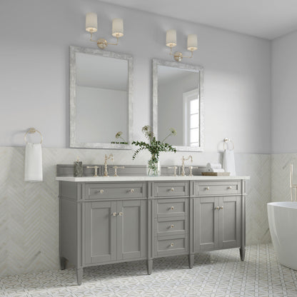Brittany 72" Double Vanity Cabinet