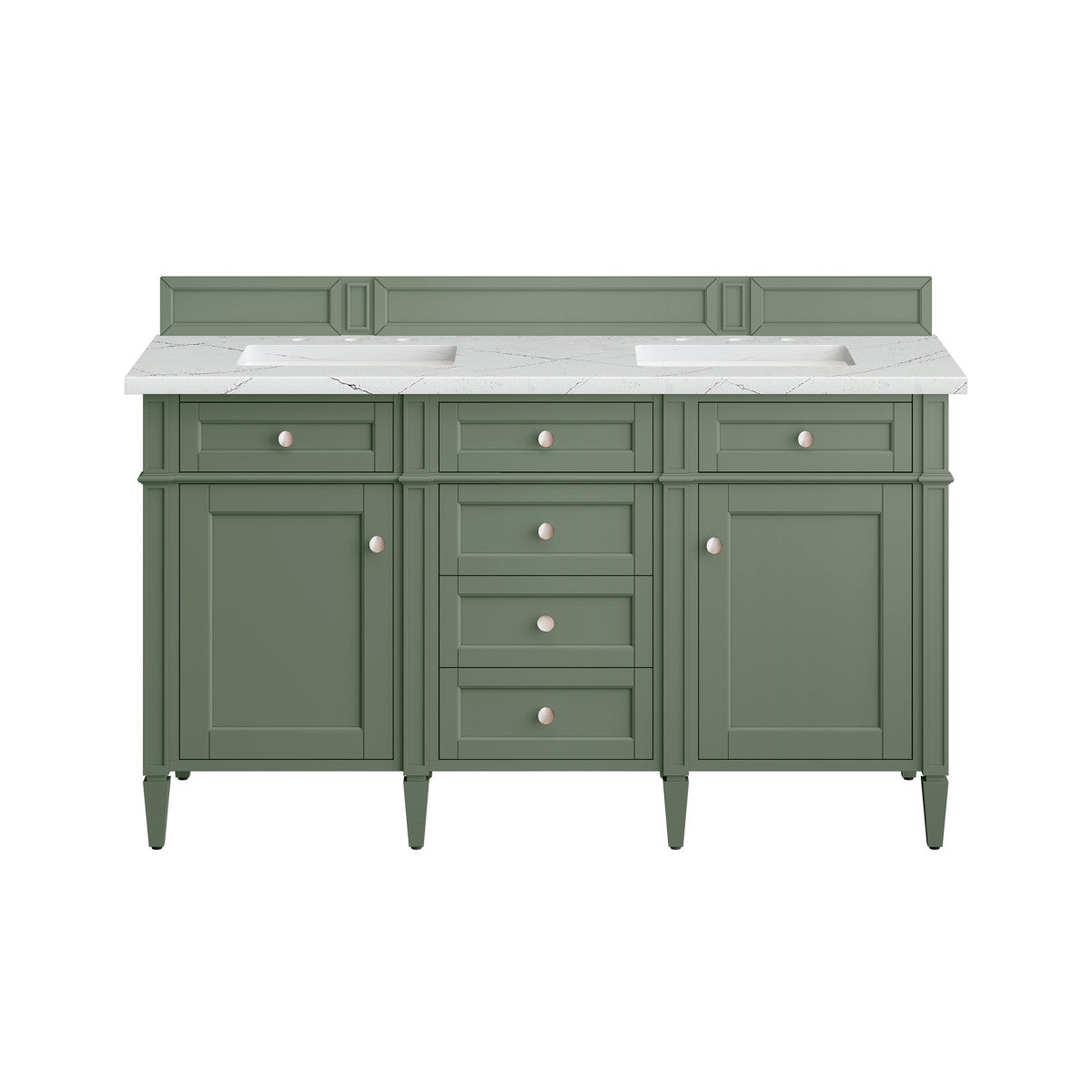 Brittany 60" Double Vanity Cabinet